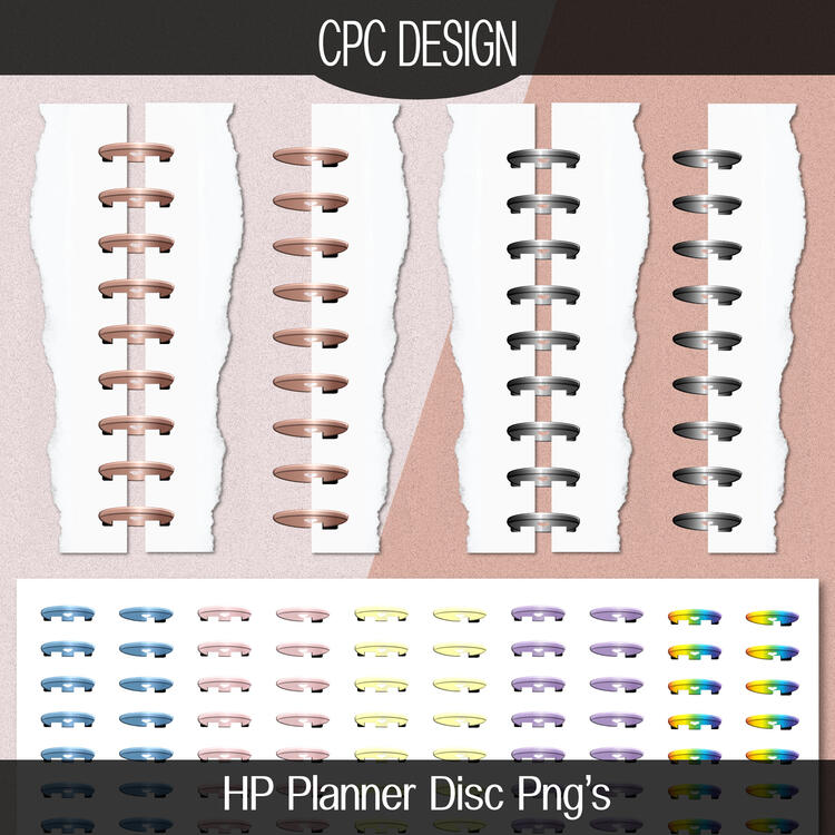 HP Planner Disc PNG&#39;s